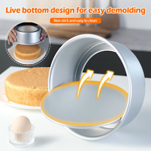 4-10 Inch Round Cake Pan Non-Stick Aluminum Alloy Bakeware Baking Tray & Pans Cake Pastry Molds Oven-Safety