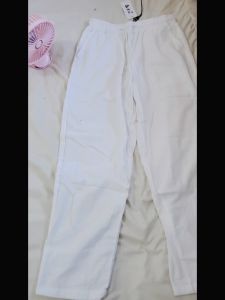 Size S-2XL Mens Breathable Linen Loose Sports Straight Trousers Fashion Clothes Casual Yoga Pants