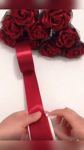 Premium Double Edge Satin Ribbon 2cm/4cmx22m Gift Wrap Ribbon For Florist Flower Making & Cake Box