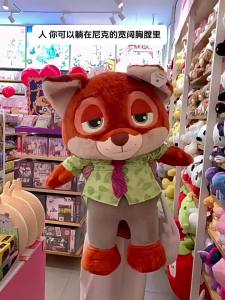 HANLIANG | Búp Bê Mềm Disney Zootopia Judy & Nick Kích Thước Lớn
