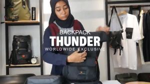 Promo Tas ransel urban factor - Thunder | Tas laptop | Backpack Pria Wanita 20L Kasual terlaris