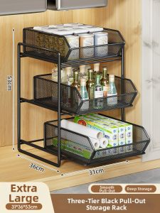 evesigar | Multipurpose Kitchen Cabinet Drawer Organizer