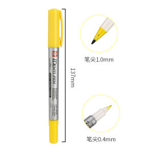 Bút Chì Sakura Hai Đầu Khô Nhanh Chống Thấm Nước Màu Dầu Dùng Cho Văn Phòng Phẩm Và Văn Hóa Giáo Dục