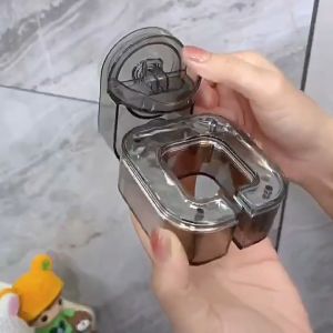 Rotatable Hair Dryer Holder No-punching Hair Dryer Holder Hair Dryer Stand Drill-Free Bathroom Organizer