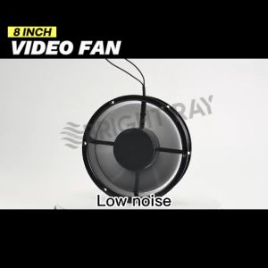 POTRIC 8 INCH Video Fan 220VAC Kipas Video Cooling Fan Video Fan Round