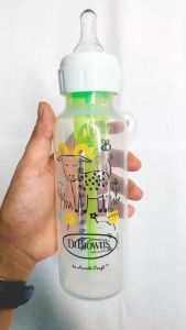 [ SB81107-ESX ] Bình sữa Dr.Browns cổ thường 250ml hình con dê nhựa PP phiên bản Options Plus