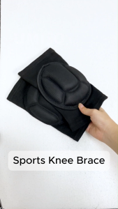 UMISO 1 Pair Thick Sponge Protective Knee Pads Guard Volleyball Badminton Hiking Anti-Slip Collision Knee Support