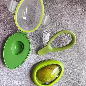 Avocado Storage Box Space Saving Container Vegetable Organizer Reusable Fruit Containers Vegetable Crisper Kitchen Fridge Tool