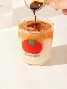 CAROTE | Heat Resistant Glass Coffee Cup