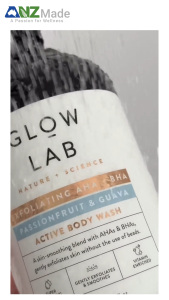 SỮA TẮM Glow Lab Body Wash – Hương dừa Coconut & Gỗ đàn hương Sandalwood 400ml
