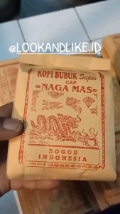 Kopi Bubuk Super Cap Naga Mas Khas Bogor 250 Gram