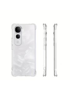 Ốp Điện Thoại Silicon Mềm Trong Suốt EUCAGR Cho Vivo Y400 Pro/Y400 5G Chống Sốc Chống Vân Tay Mặt Sau Trong Suốt