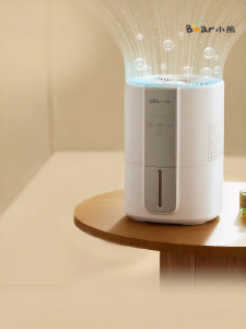 [China Plug Adapter Needed] Bear | Home Use Quiet Mini Evaporative Desktop Humidifier