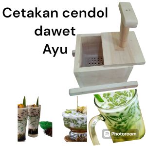 cetakan cendol dawet ayu /beras tepung dlll