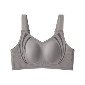 MiiOW | Cat Person Womens Bra Full Cup Slimming Underwear Breathable Seamless Vest Style Summer Thin Fabric Anti-Sagging Invisible