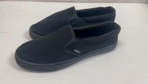 [B.BEST]👟26~45 Kasut Hitam Sekolah Sarung Kasut Black School Shoes Canvas Shoes B.Best