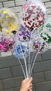 Trụ cắm bóng 11 nhánh bằng nhựa trang trí phụ kiện trang trí sinh nhật Fubao Store