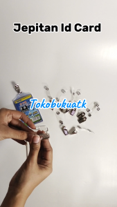 Jepitan Id Card Jepitan untuk Id Card per 3 pcs