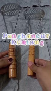 Alat Penghancur Kentang / Mashed Potato Masher Penghalus Perkedel Ubi Presser Penumbuk Stainless
