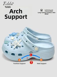 TZLDN | Thick Soled Arch Support Clogs