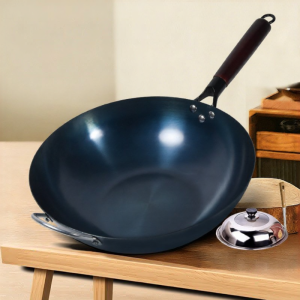 Seasoned Flat Iron Pan