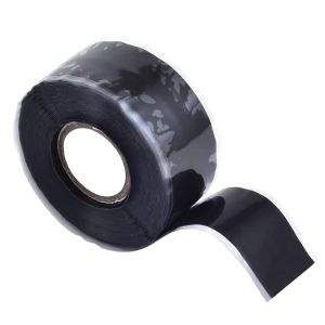 Self Sealing Fusing Silicone TapeWaterproof Hose Tape Pipe for Water Emergency Pipeline Repair Cable Winding Insulating Red