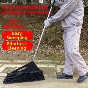 FEIZHUXIANSEN | Extended Hard Bristle Outdoor Yard Factory Household Broom