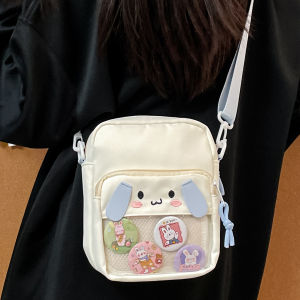 Túi Đeo Vai Nữ Phong Cách Nhật Bản Dễ Thương Túi Tròn Barleycorn Túi Học Sinh Hoạt Hình Túi Đeo Vai Đơn Cho Thanh Thiếu Niên