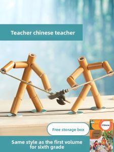 MONLEYTA | Handmade Kung Fu Battle Toy Bamboo Node Monkey King Materials Kit For Primary And Junior High School Students Dual Player