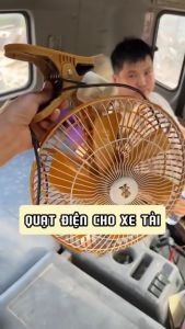 quạt kẹp cabin  quạt lồng cabin xe oto