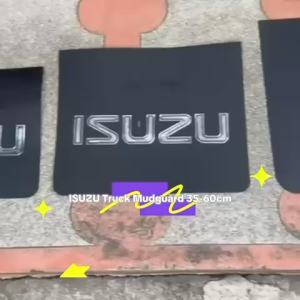 MUDGUARD ISUZU and MITSUBISHI TRUCK. SMALL 46cm x 35cm MEDIUM 48cm X 40cm BIG 60cm X 47cm