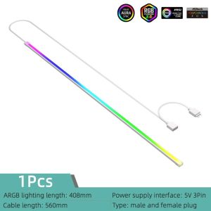 5V/3PIN ARGB 40CM LED Strip Computer Light Bar Motherboard Light-Strip Addressable Colorful Atmosphere DIY Lamp Bar for PC Case