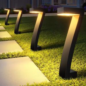 4/8 Chiếc Đèn LED Năng Lượng Mặt Trời Ngoài Trời Bãi Cỏ Đèn Chống Nước Sân Vườn Con Đường Chiếu Sáng Đèn Cho Sân Đường Lái Xe Lối Đi Sân Trong Trang Trí