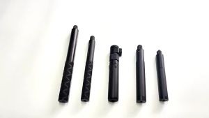 For Insta360 X3 PULUZ Rotary Handle Desktop Tripod Stand (Black)