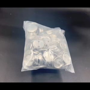 100Pcs/set 37MM/58MM DIY Blank Button Badge Material Component For Crafts Making And Button Maker Machine