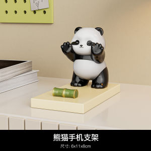 Đồ Trang Trí Bàn Làm Việc Hình Gấu Trúc Dễ Thương Bàn Đỗ Điện Thoại Di Động Sáng Tạo Bàn Trang Trí Quà Tặng Sinh Nhật Cho Nữ