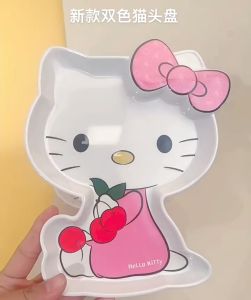 🌸COMBO CHÉN DĨA LÒNG SÂU KITTY KIỂU DÁNG 3D MẪU MỚI