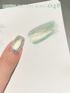 Bộ Sơn Gel Mắt Mèo Màu Xanh Lá Cây Nhũ Kính Mùa Thu 15ml Làm Cứng Bằng Đèn UV/LED Bộ Dụng Cụ Tự Làm Dành Cho Nữ Quà Tặng Ngày Lễ Cho Tiệm Nail Tùy Chọn 1-8 Món