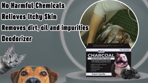 MDCP - Removes dirt oil impurities Prolific Tails Charcoal Detoxifying Soap 135g for Cats & Dogs (for short coated Dogs)