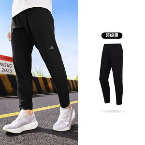 361° Mens Running Fitness Sports Pants Breathable High Elasticity Nine-Piece Trousers Summer 2025 Polyester Spandex Blend