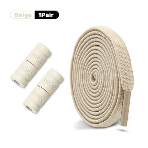 Elastic Laces Sneakers No Tie Shoe laces Colorful Capsule Lock Shoelaces Without ties Kids Adult 0.6cm Flat Shoelace 1Pair/2Pair