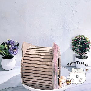 FREE SERBUK Hamtoro Rumah Hamster Motif Keong Rumah Mainan Hamster Sugar Glider Ukuran Besar