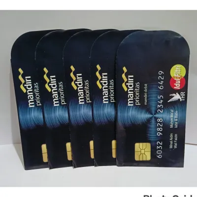 NEW AMPLOP LEBARAN ATM HITAM MIX 100PCS 2025
