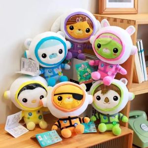 22Cm Nguyên bản Octonauts Sang trọng Barnacle Peso Chim cánh cụt Shellington Dashi Anime Sang trọng Nhồi bông Bữa tiệc Trẻ em Sinh nhật Món quà Giáng sinh