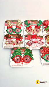 Kacamata Natal/Christmas gles/ fashion natal/pernik natal