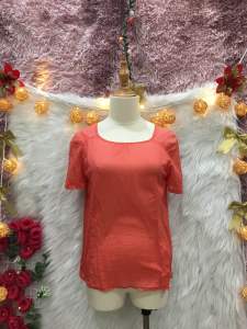 Áo Cổ Vuông Tay Xếp Ly 2 hand- Hiệu Yessy- Size S- M nhỏ (A59)