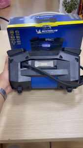 Michelin - Máy bơm lốp xe khẩn cấp 12V siêu mạnh 2 piston - 12314 - Auto&Plus