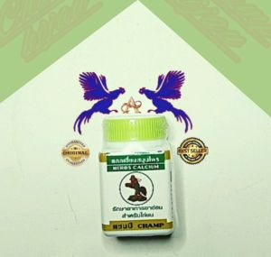 KAMLANG KERING CHAMP HIJAU HERBLS & CALCIUM AYAM isi 50 butir import
