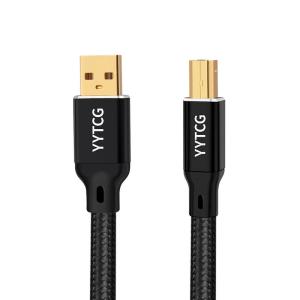 YYTCG | USB Audio Cable A to B Type-C to B Computer Decoder Sound Card DJ Audio Data Connection Cable