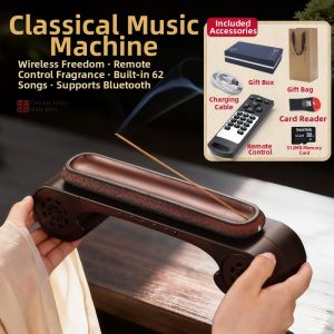 FUSHENGTANG | Yoga & Ambient Music Bluetooth Speaker Incense Burner Support